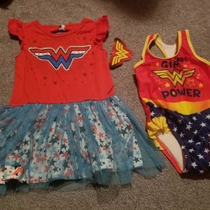 Wonder Woman dress & swim suit
